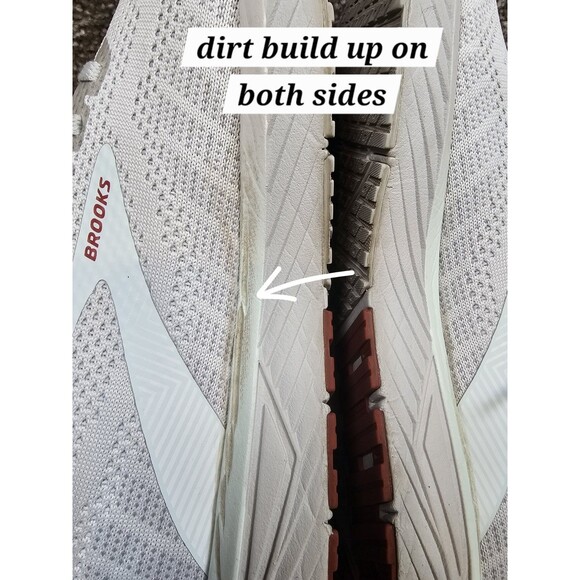 Brooks Womens Revel 6 1203861B459 White Running Shoes Sneakers Size 10 - Picture 9 of 12